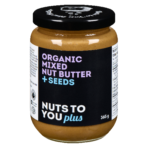 Organic Mixed Nut Butter + Seeds