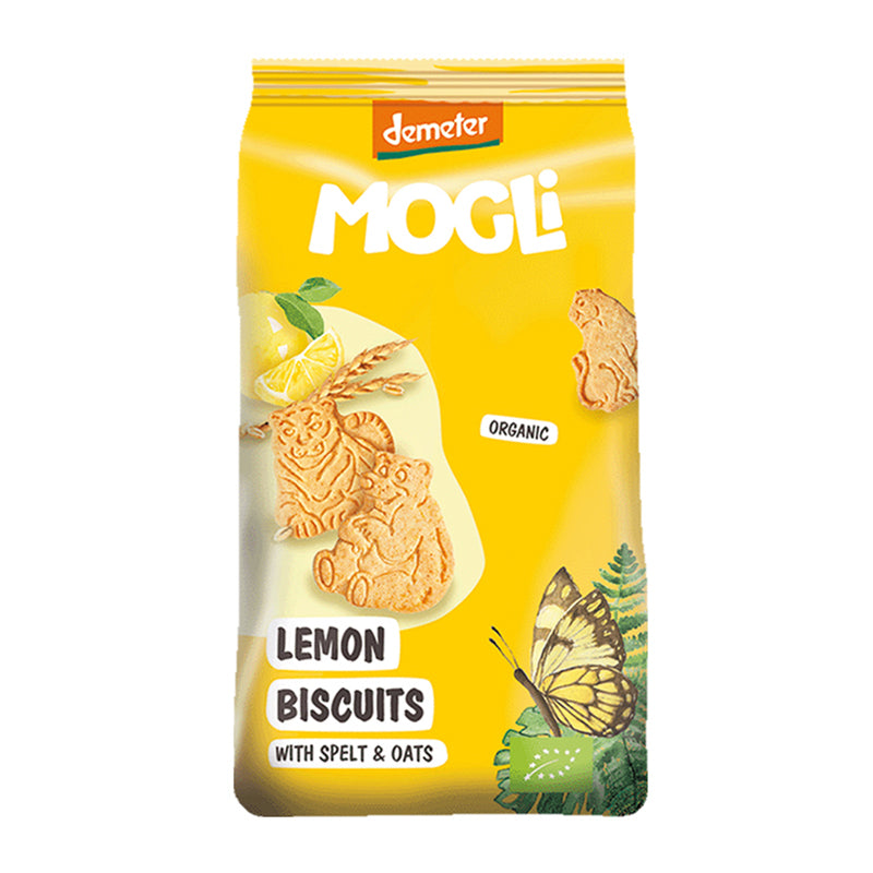 Organic Lemon Biscuits with Spelt & Oats