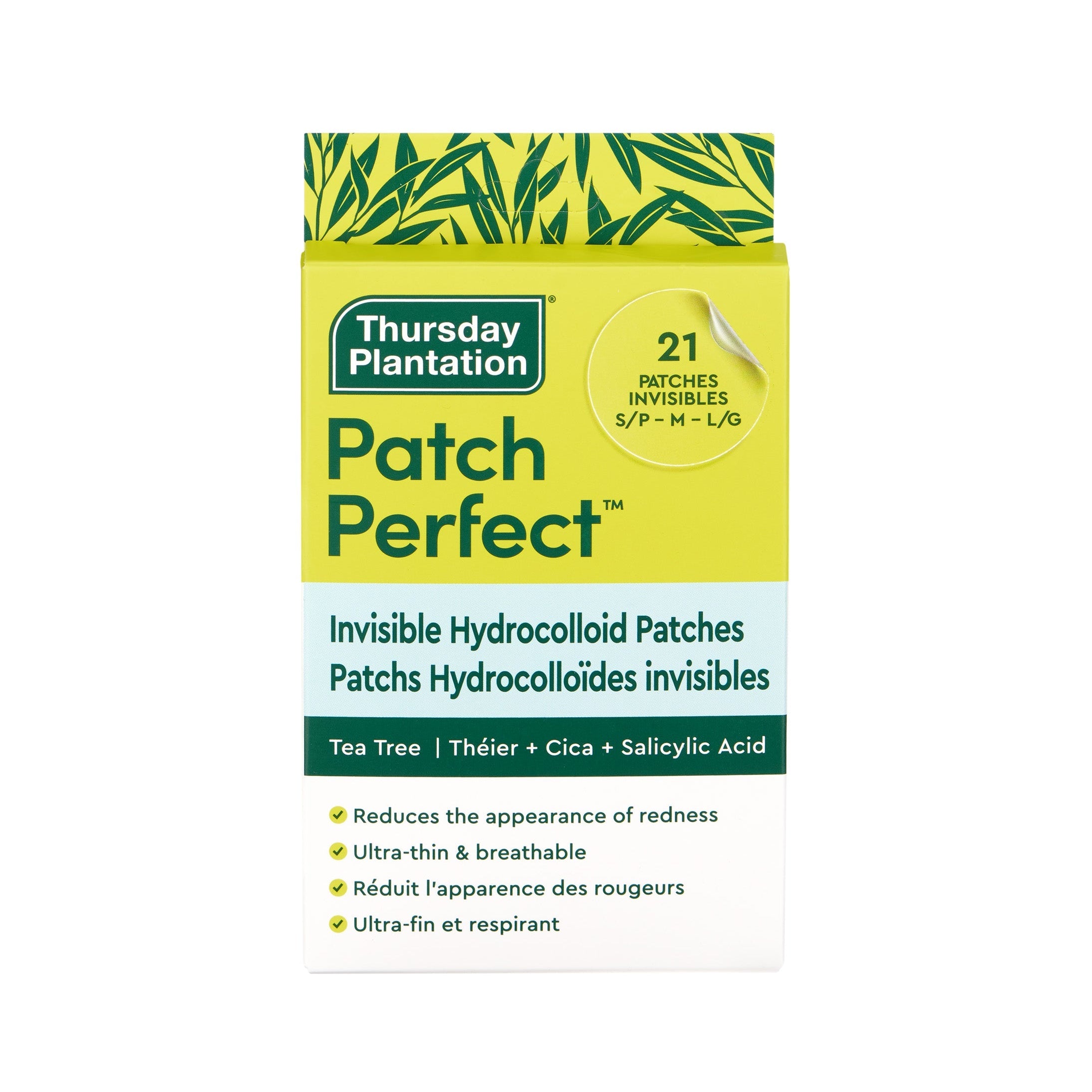 Thursday Plantation Tea Tree Patch Perfect Invisible Hydrocolloid Patches