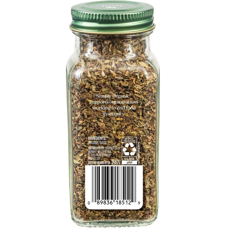 Simply Organic Organic Basil