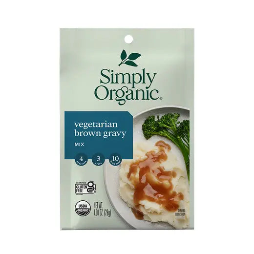 Simply Organic Organic Vegetable Brown Gravy Mix