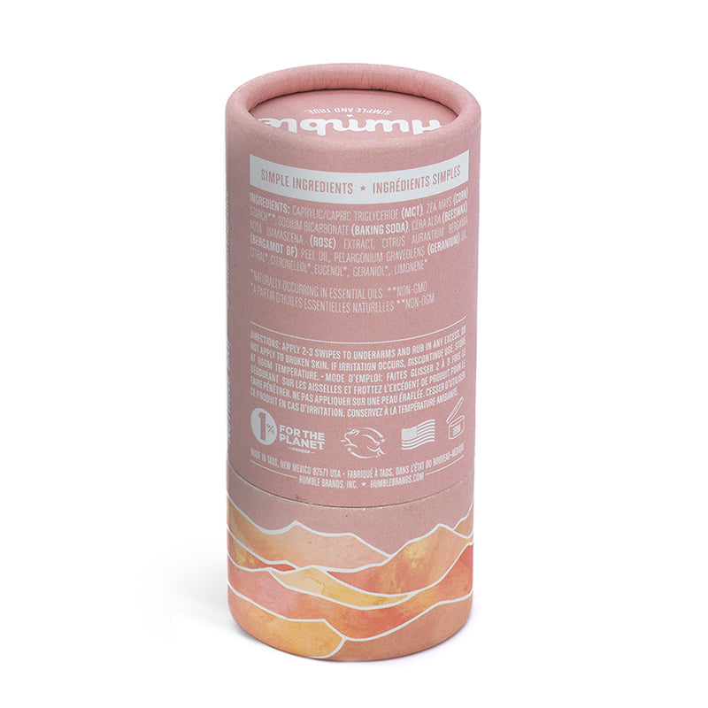 Moroccan Rose Aluminum-Free Deodorant