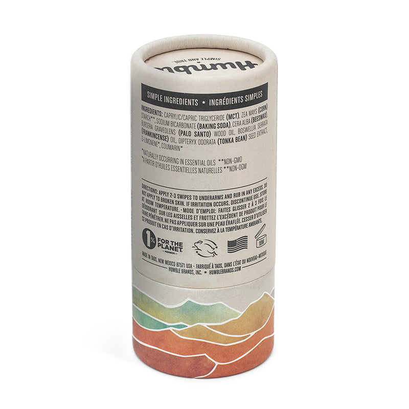 Palo Santo & Frankincense Aluminum-Free Deodorant