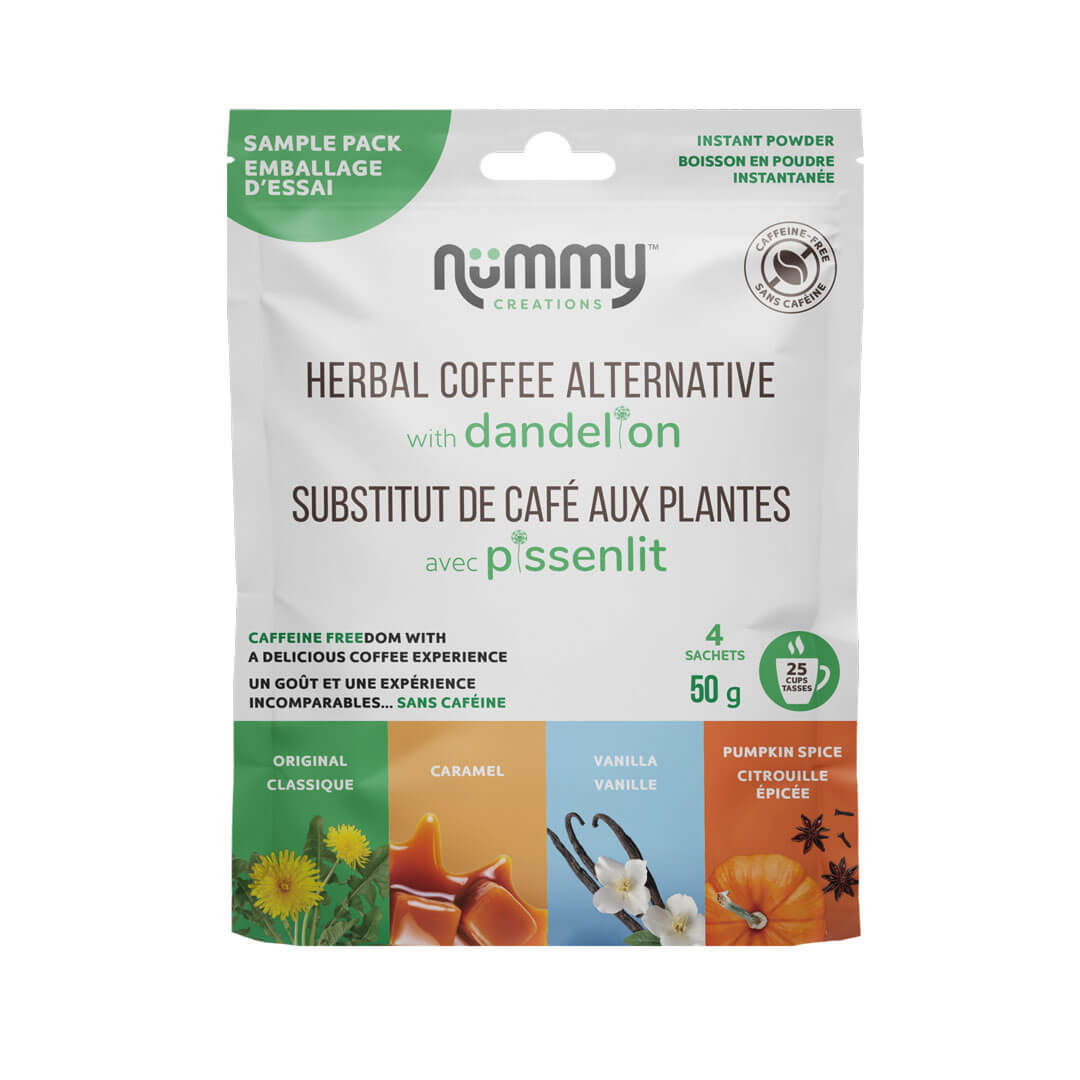 Nummy Creations Herbal Coffee Alternative Sampler Pack