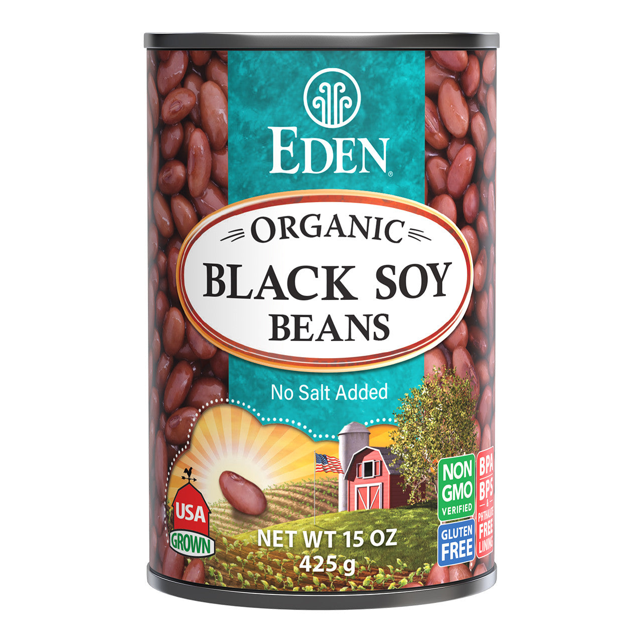 Eden Foods Organic Black Soy Beans