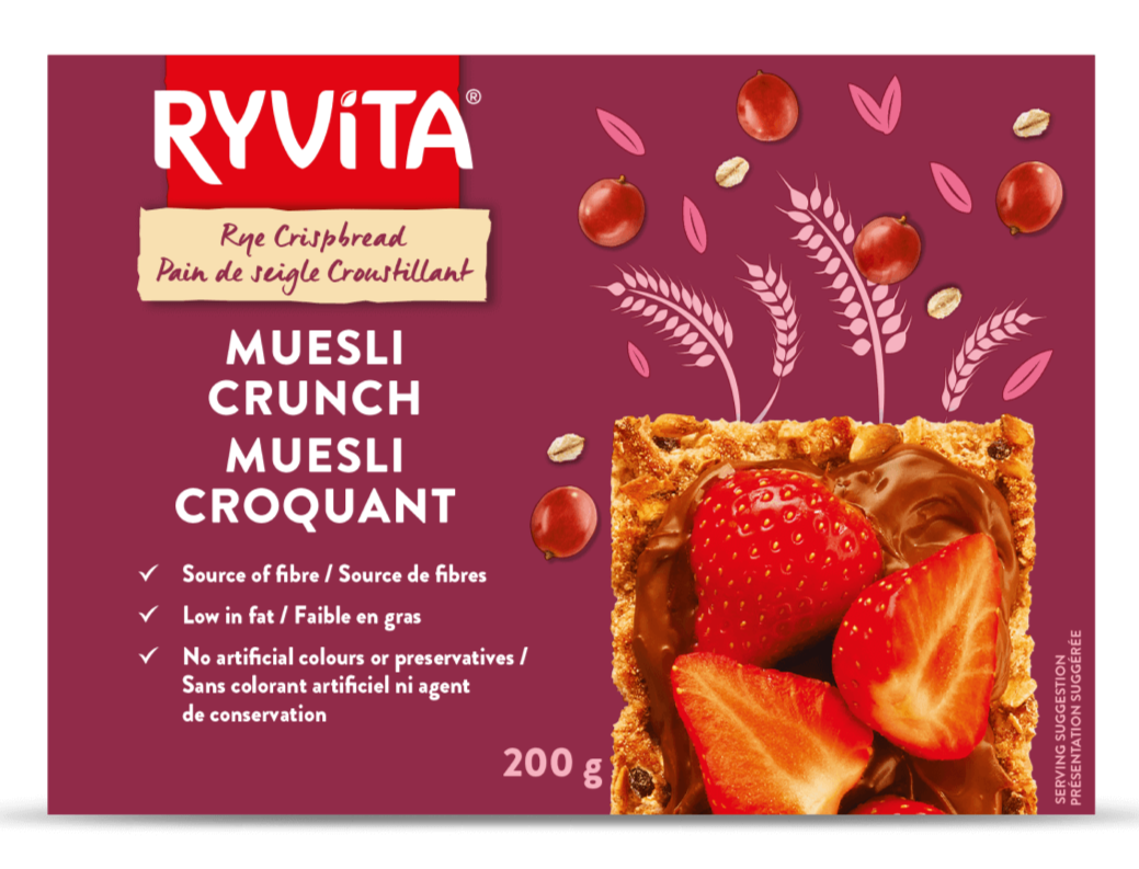 Muesli Crunch Rye Crispbread