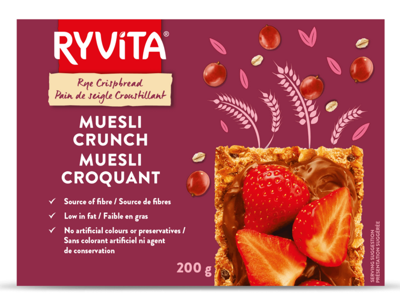 Muesli Crunch Rye Crispbread