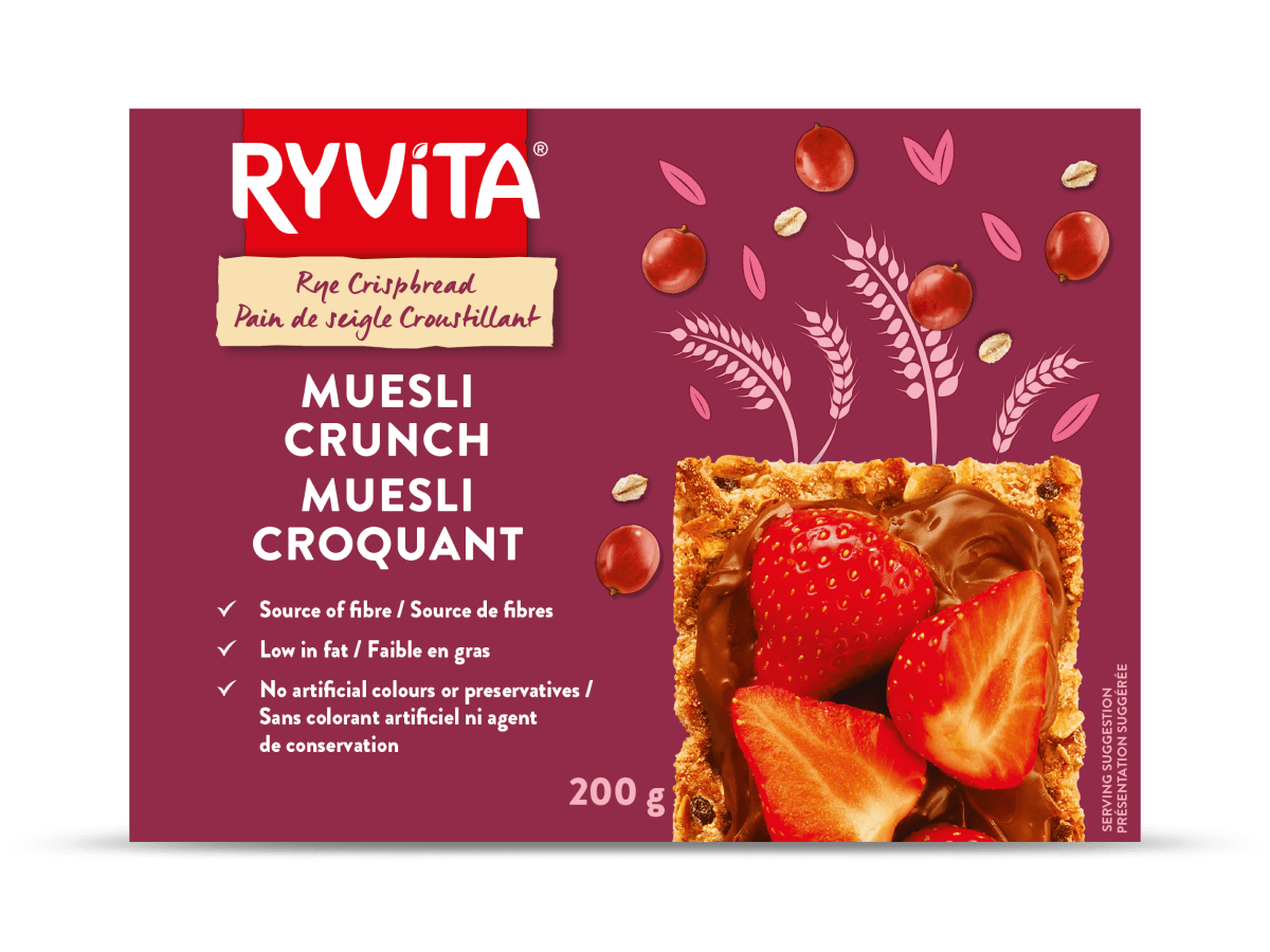 Muesli Crunch Rye Crispbread
