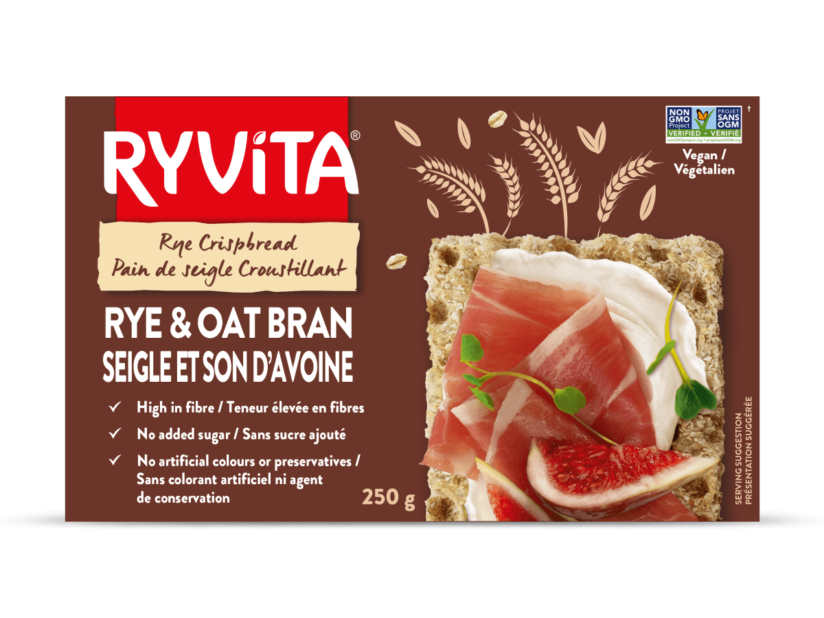 Rye & Oat Bran Crispbread