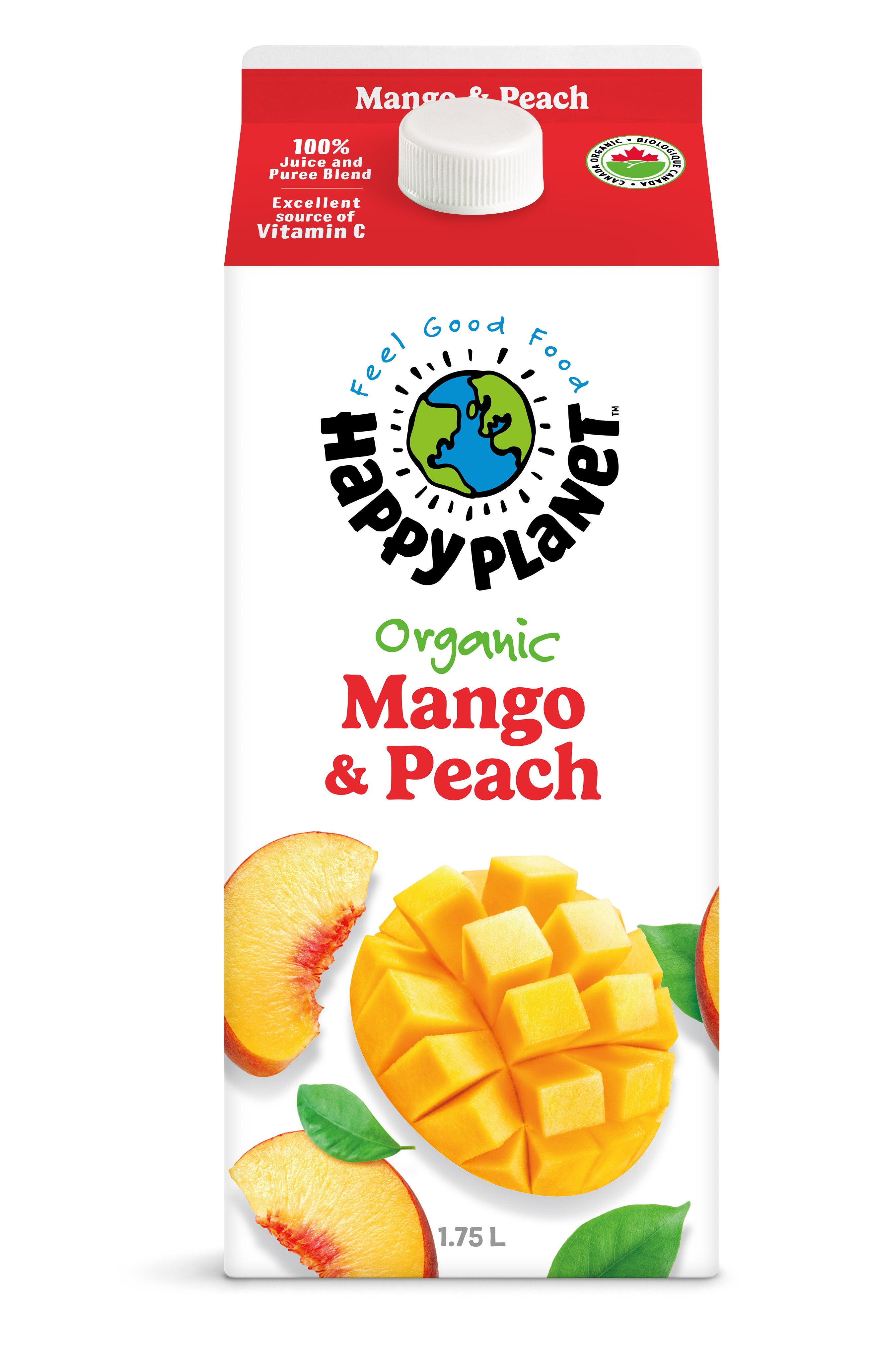 Happy Planet Organic Mango & Peach Juice