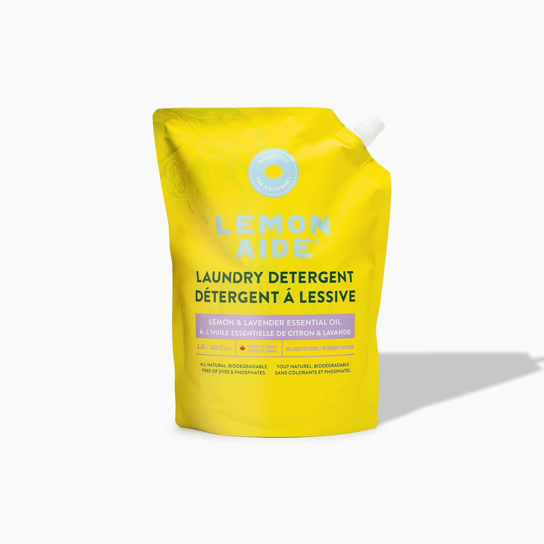 Lemon Aide Lemon & Lavender Essential Oil Laundry Detergent