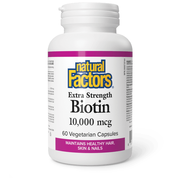 Natural Factors Extra Strength Biotin 10,000mcg