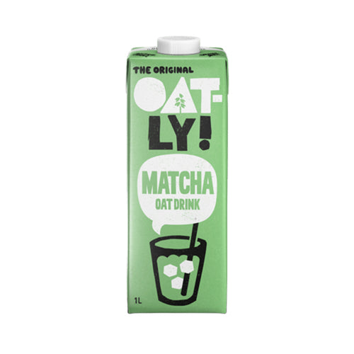 Oatly! Matcha Oat Drink