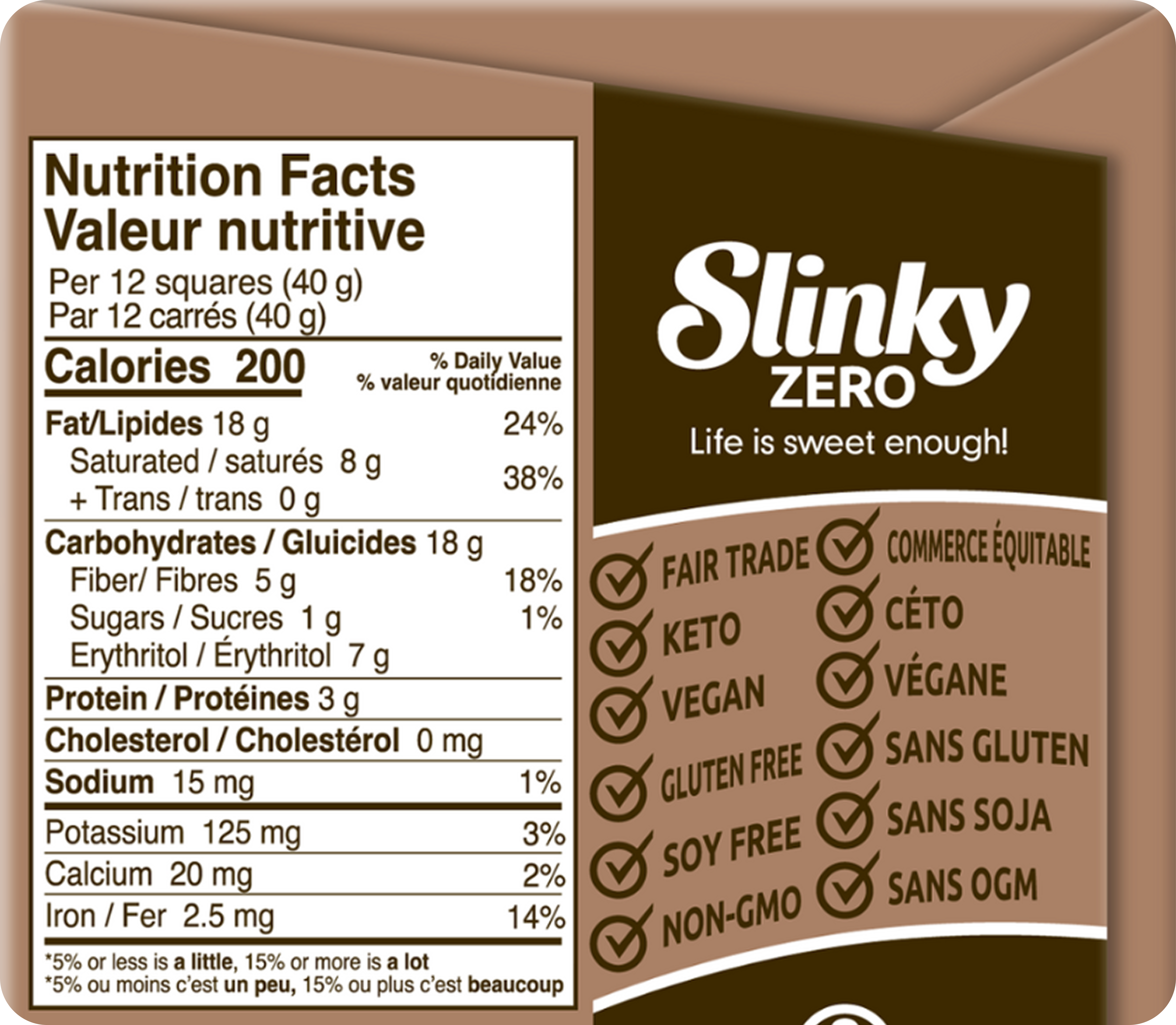 Zazubean Slinky - Hazelnut Mocha Latte