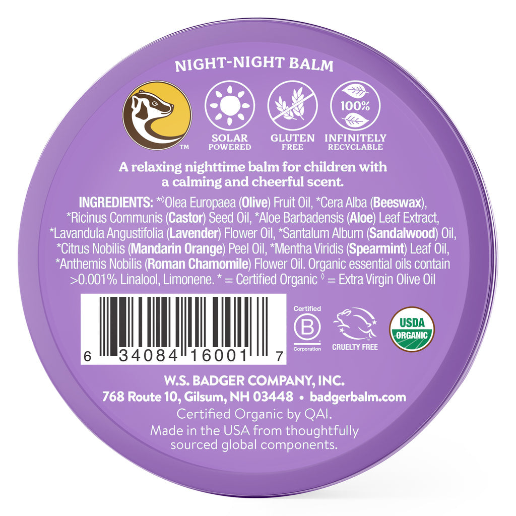 Badger Night Night Balm