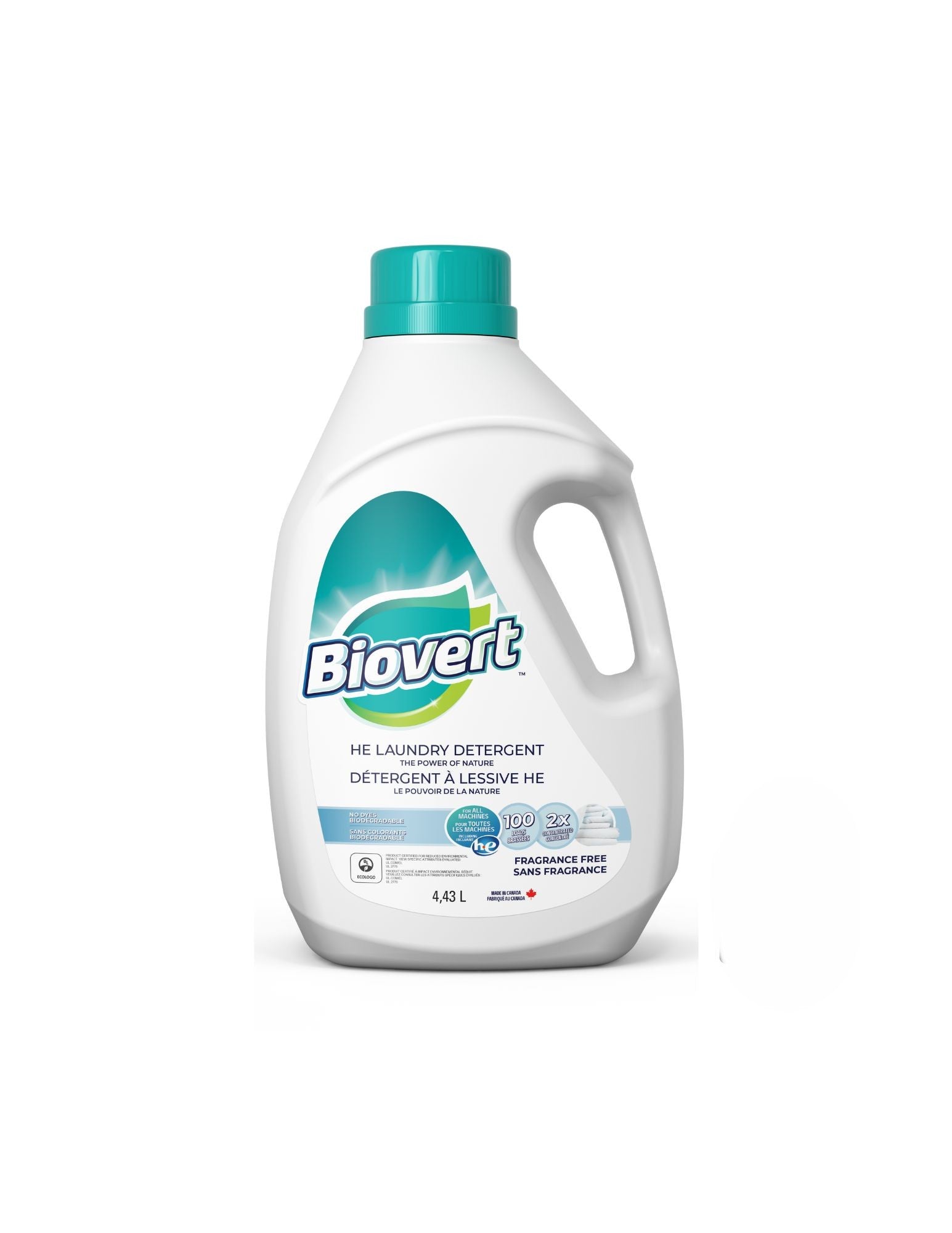 Biovert Fragrance Free Laundry Detergent