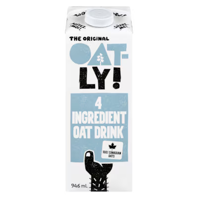 Oatly! 4 Ingredient Oat Drink