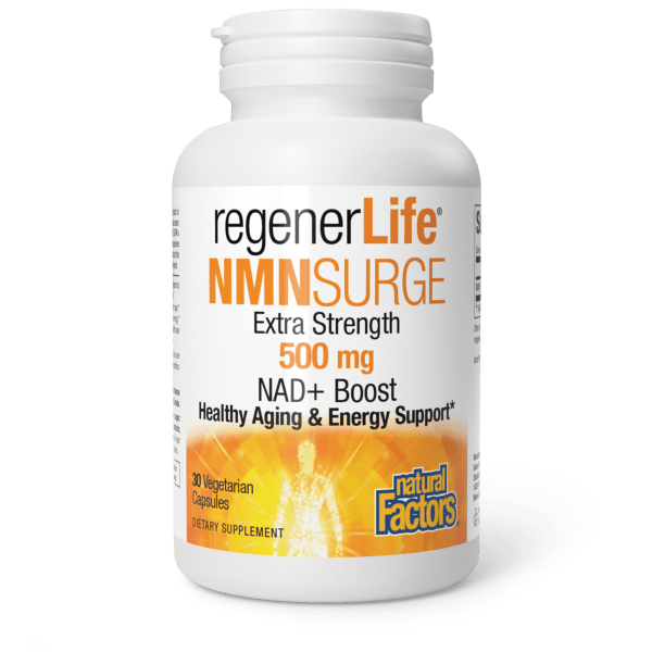 Natural Factors Regenerlife NMNsurge - 500mg