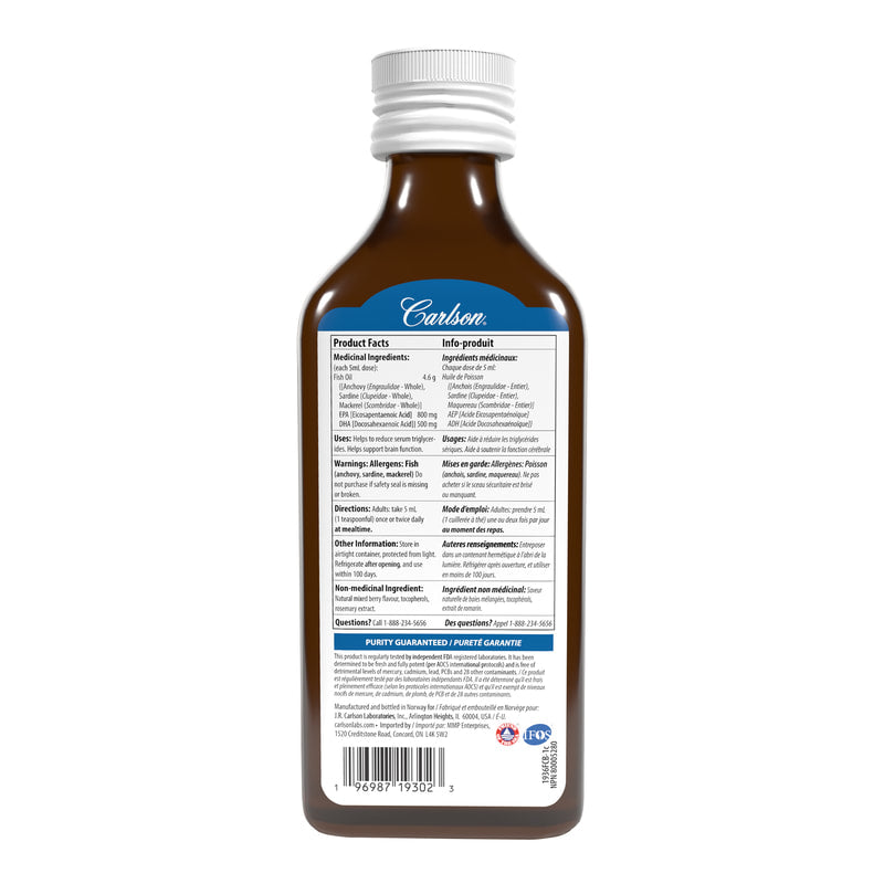 Fish Oil Mixed Berry