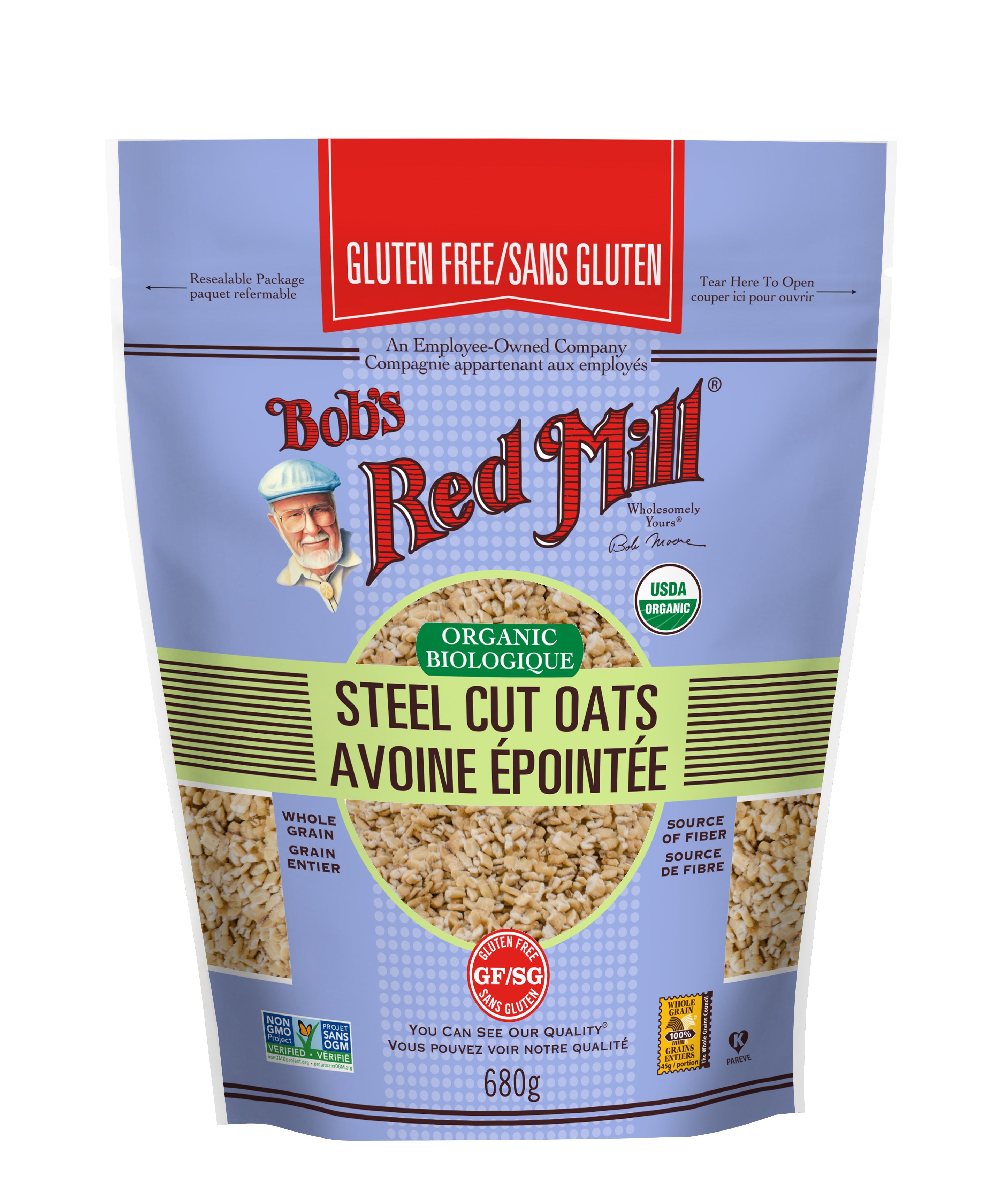 Organic Steel Cut Oats Gluten Free