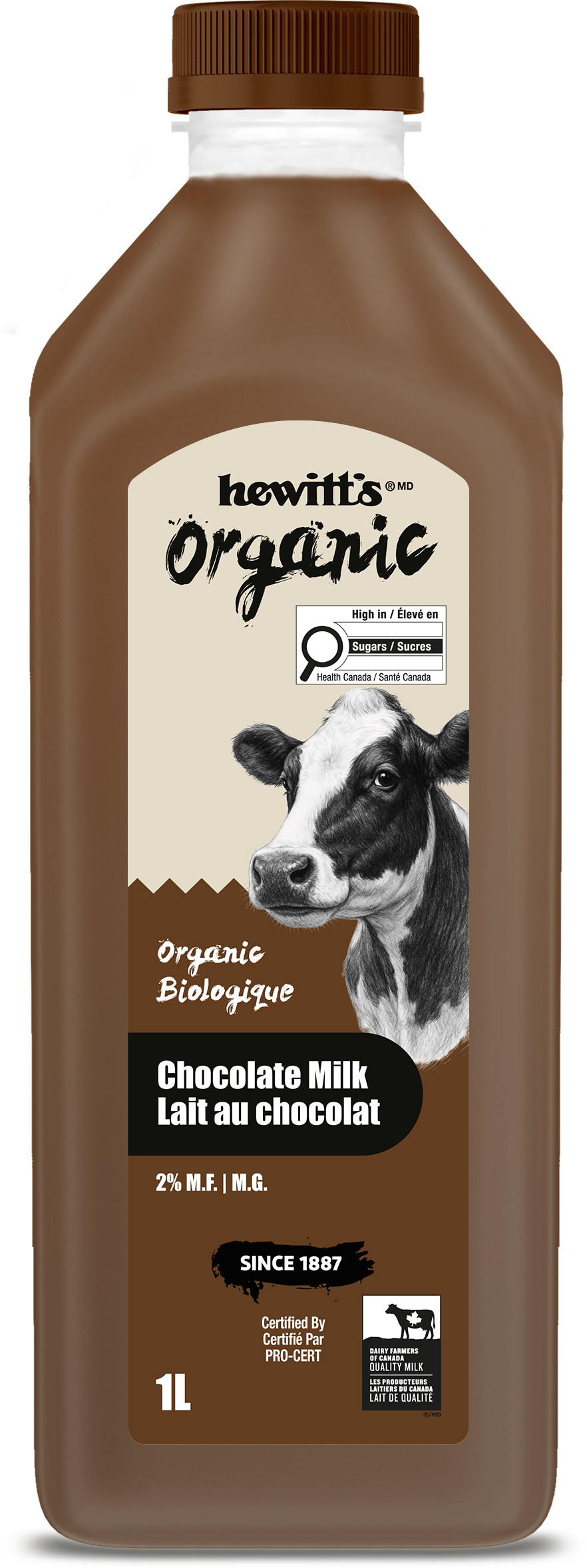 Hewitt's Organic 2% Chocolate Milk
