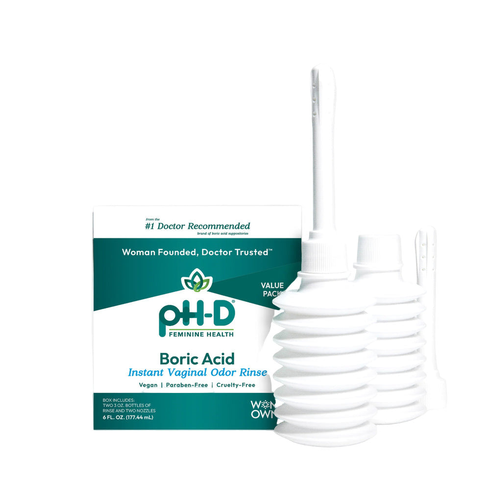 Boric Acid Instant Vaginal Odor Rinse