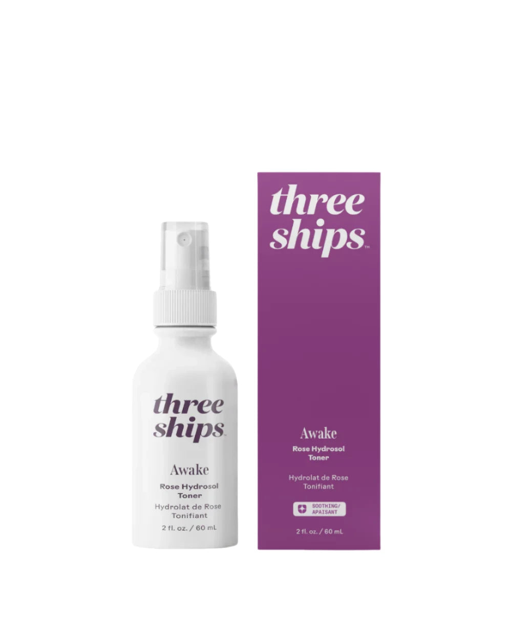 Three Ships Awake Toning Mist
