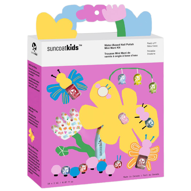 Suncoat Kids Water-Based Nail Polish Mini Mani Kit