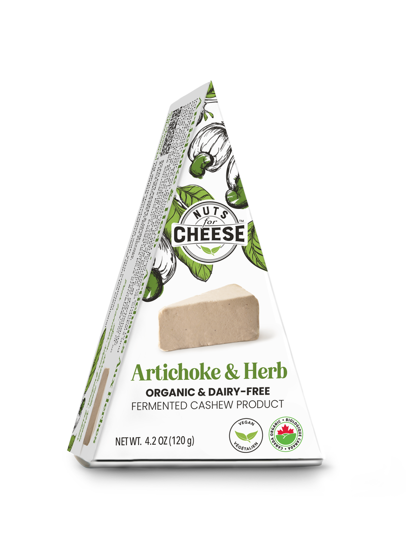 Vegan Artichoke & Herb Cheese