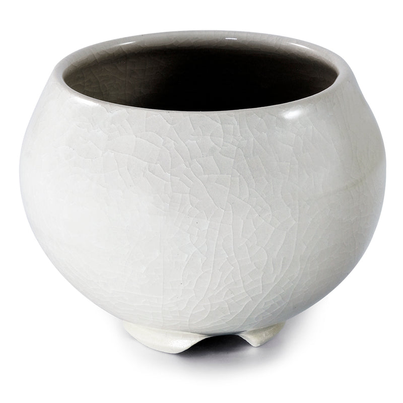 Ivory Ceramic Incense Bowl