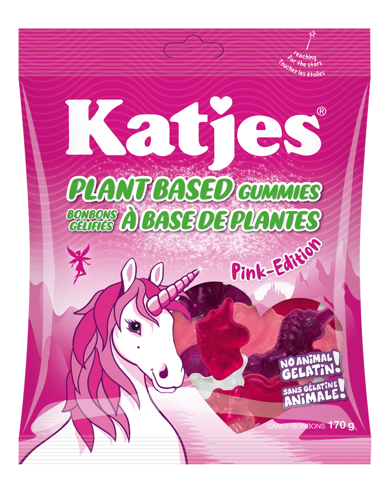 Plant-Based Pink Unicorn Gummies