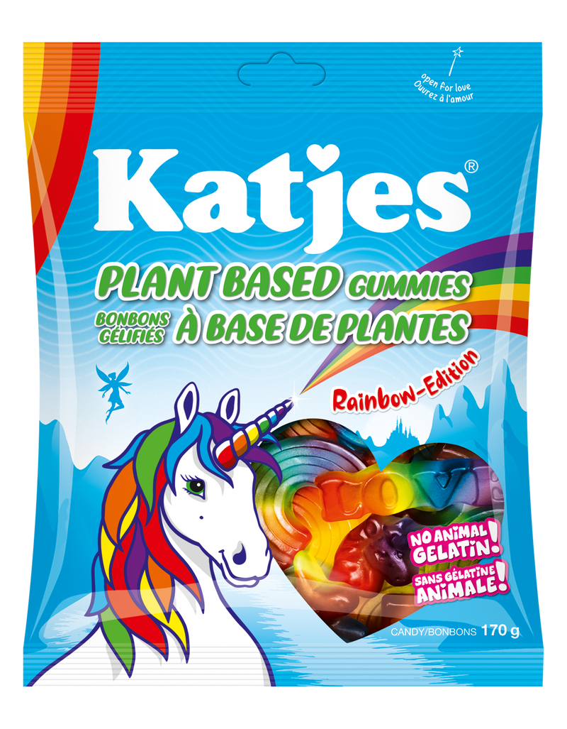 Plant-based Rainbow Unicorn Gummies