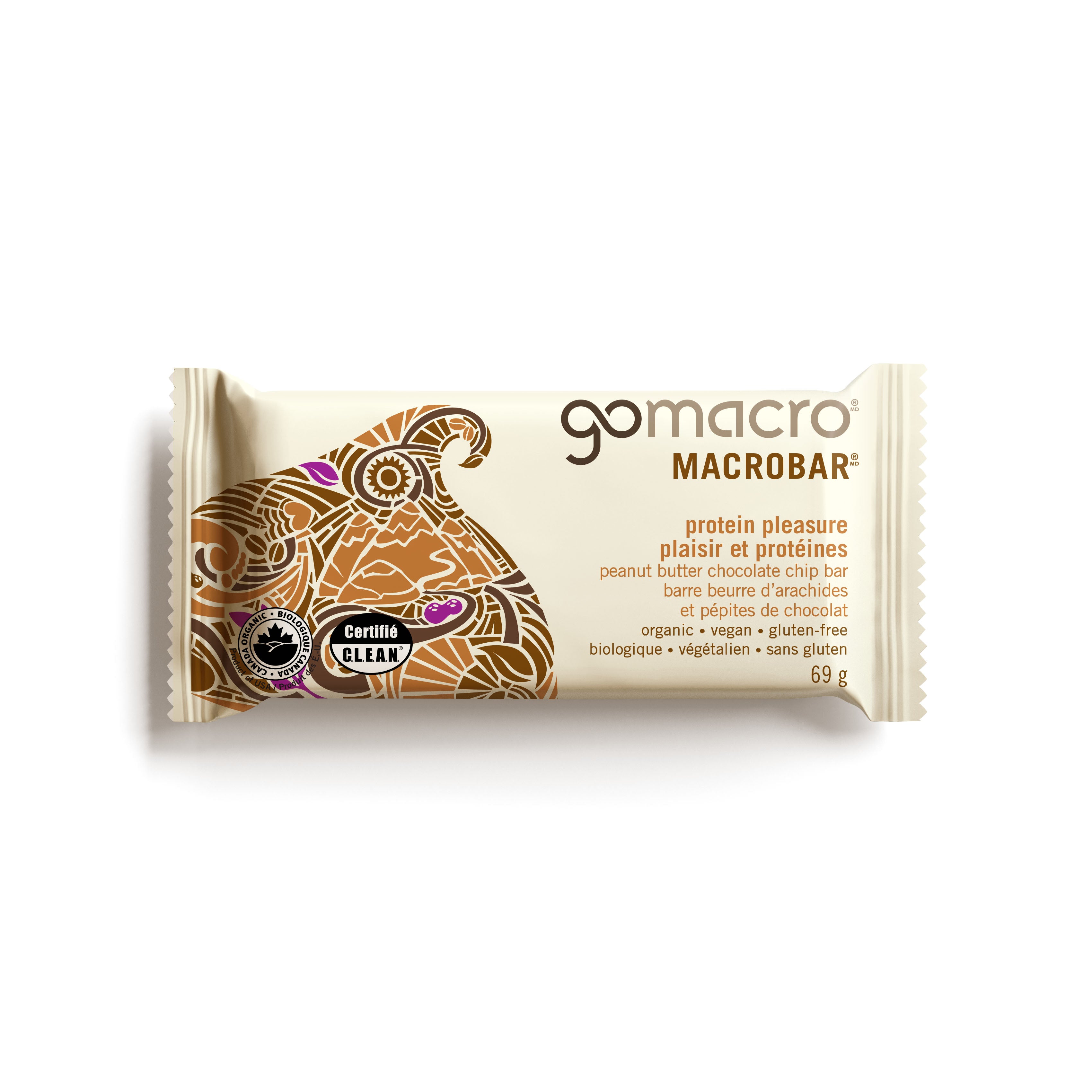 Gomacro Protein Pleasure Peanut Butter Chocolate Chip