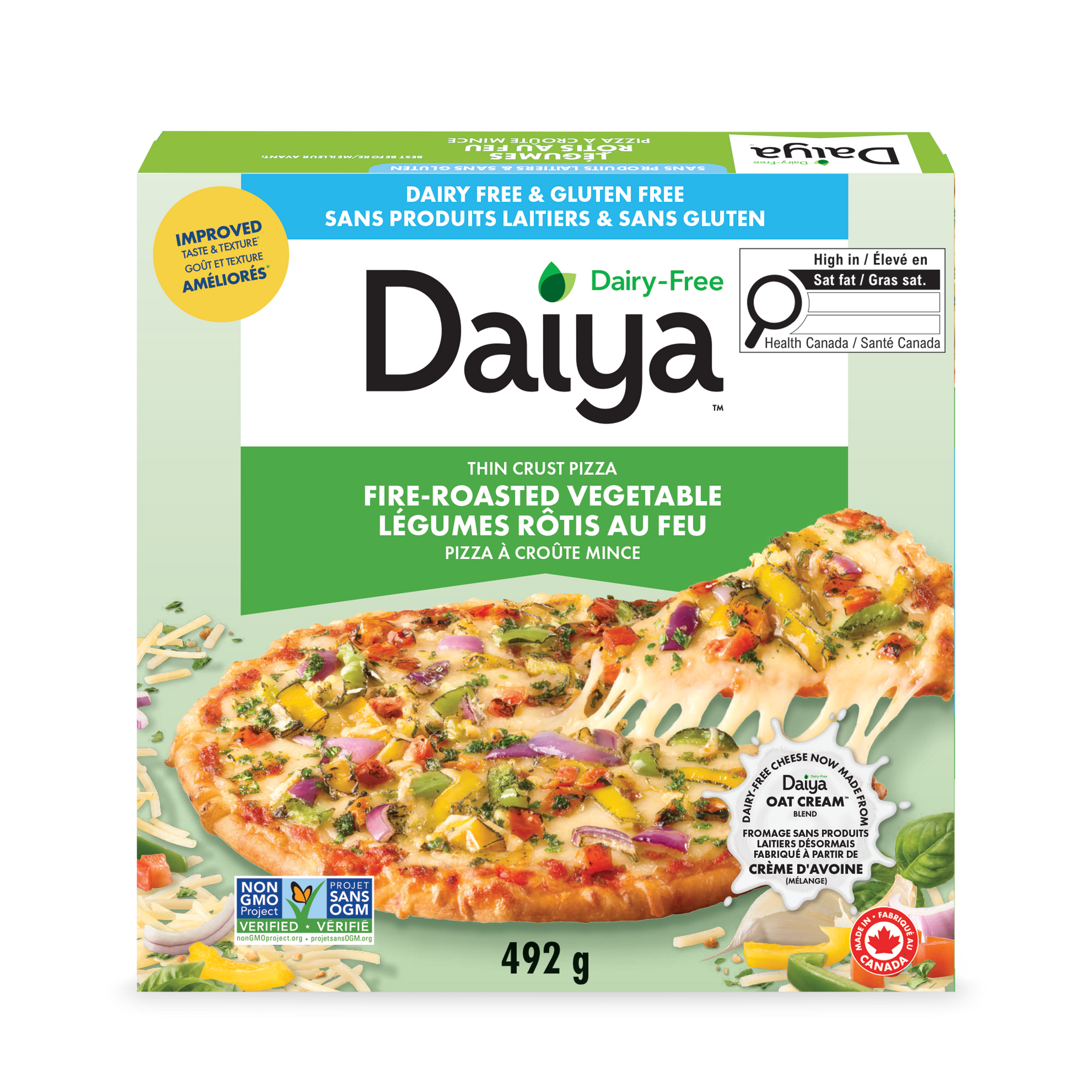 Daiya Fire Roasted Vegetable Pizza