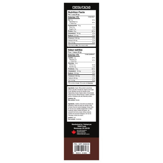Truely Foods Cocoa High Protein Cereal