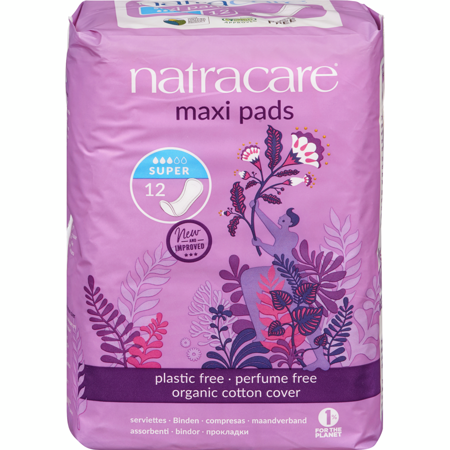 Natural Super Maxi Pads