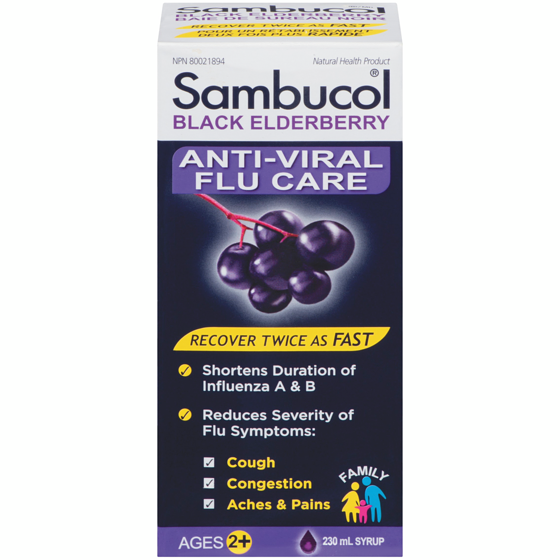 Anti-Viral Flu Care Elderberry