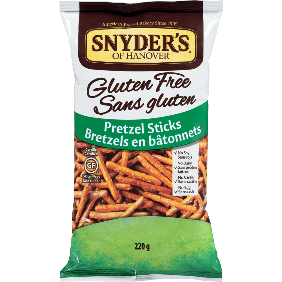 Gluten Free Pretzel Sticks