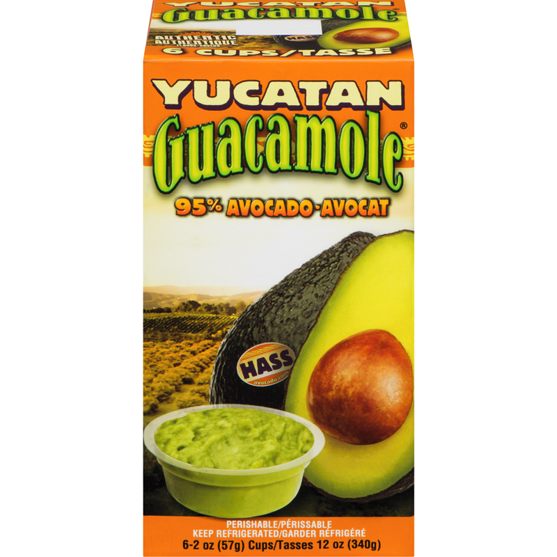 Yucatan Authentic Guacamole Mini Cups