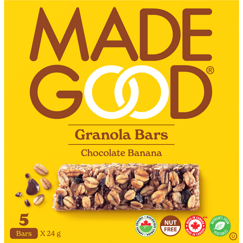 Chocolate Banana Granola Bars