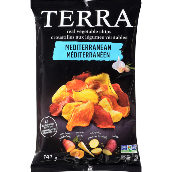 Mediterranean Vegetable Chips