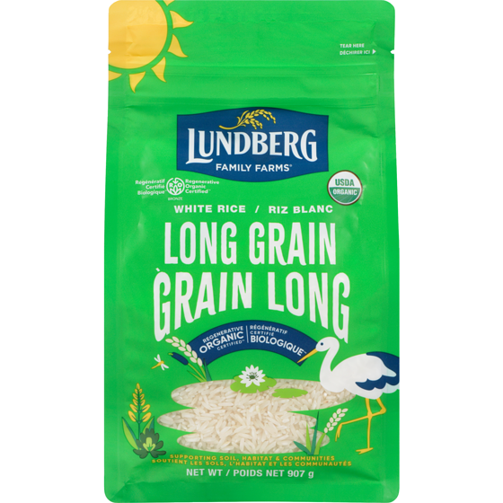 Organic Regenerative Long Grain White Rice