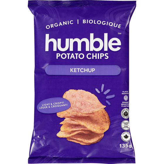 Humble Potato Organic Ketchup Potato Chips