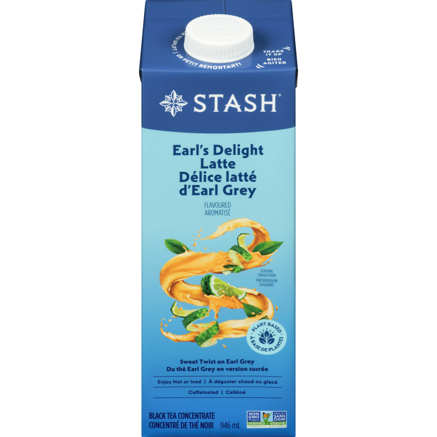 Plant-Based Earl's Delight Latte