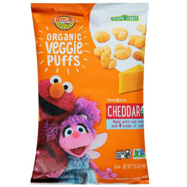 Organic Cheddar Veggie Puffs