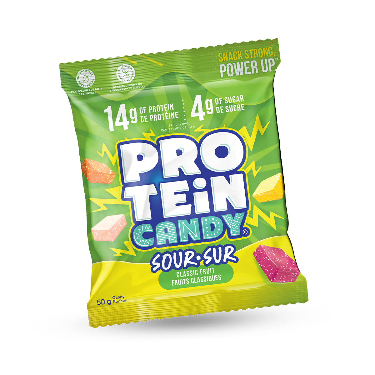 Protein Candy Sour Classic Fruit Protein Candy