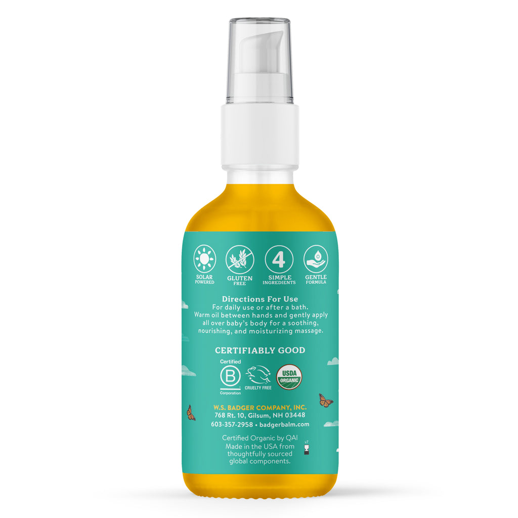 Chamomile & Calendula Baby Oil