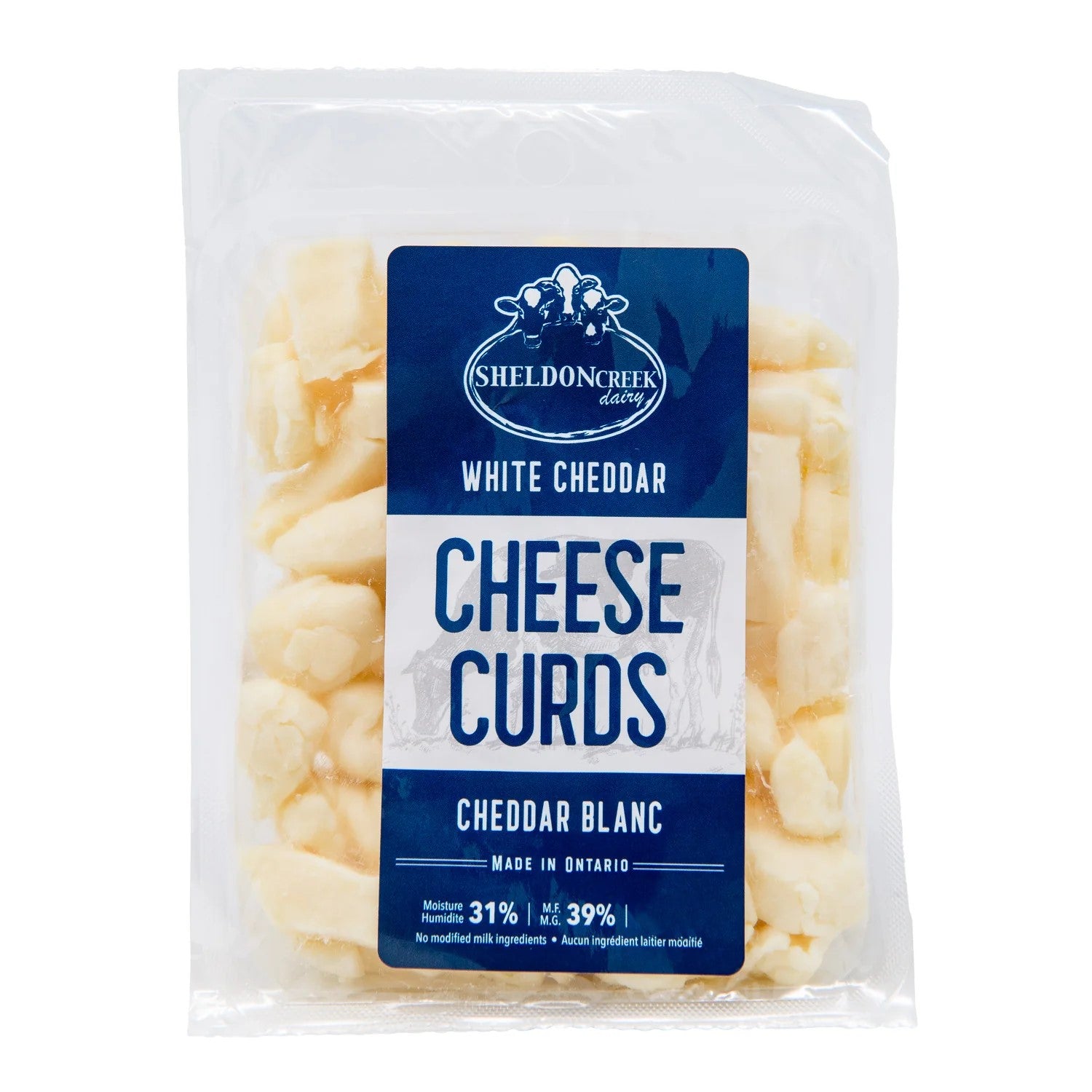 Sheldon Creek Dairy White Cheddar Cheese Curds