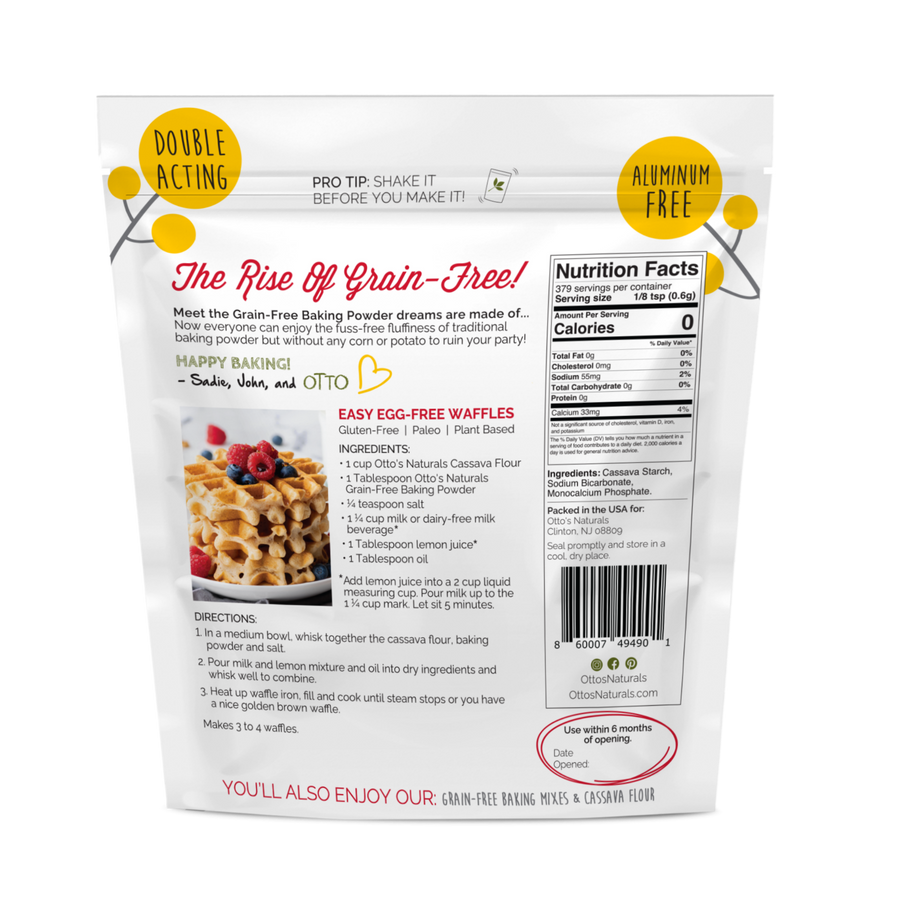 Otto's Naturals Grain-Free Baking Powder