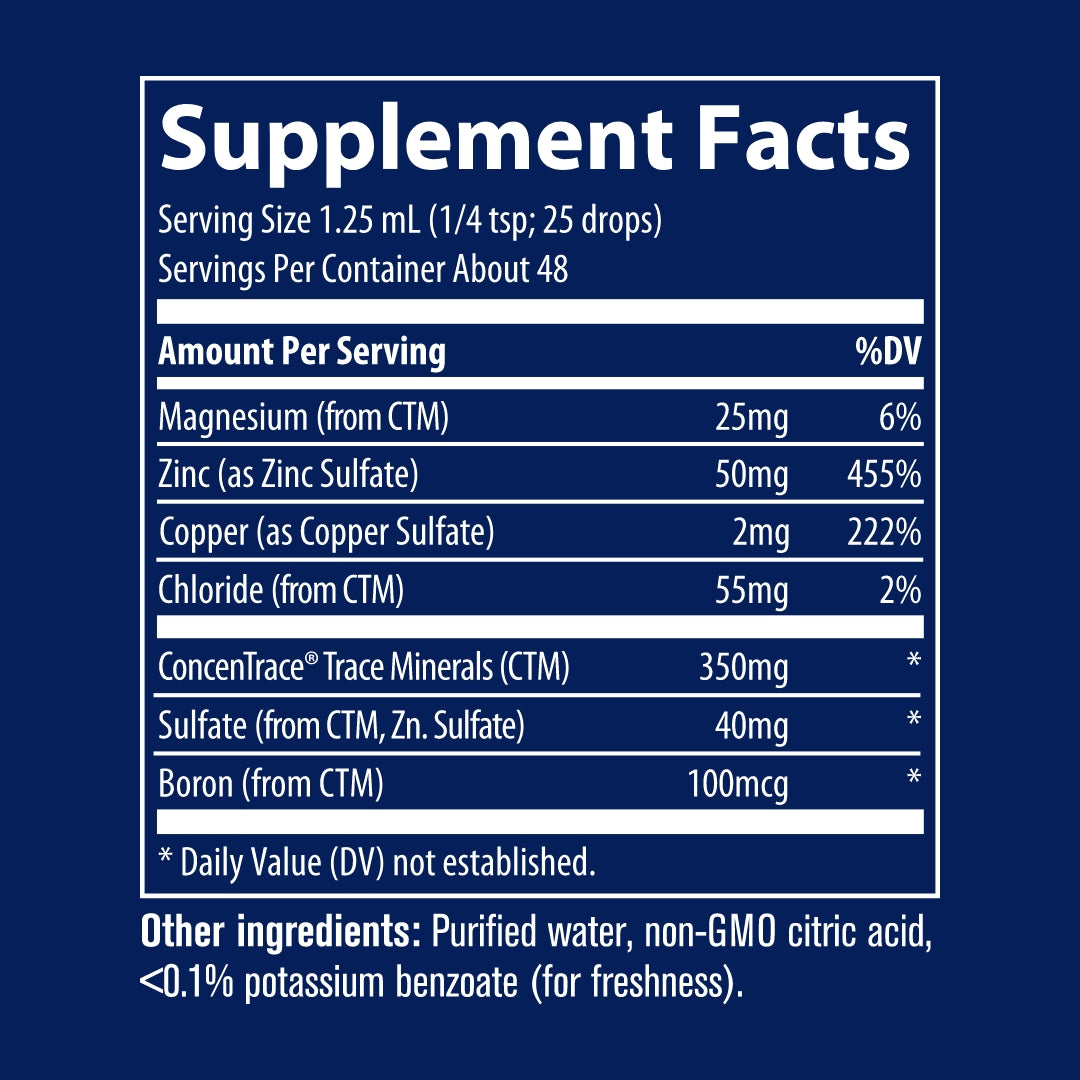 Ionic Zinc Liquid Supplement